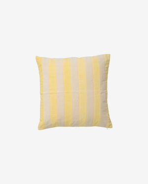 ALHENA pudebetræk - hvid/gul - nordal.dk