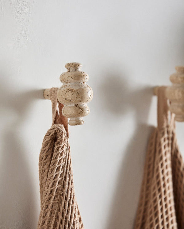 BASU knage, travertin - råhvid - nordal.dk