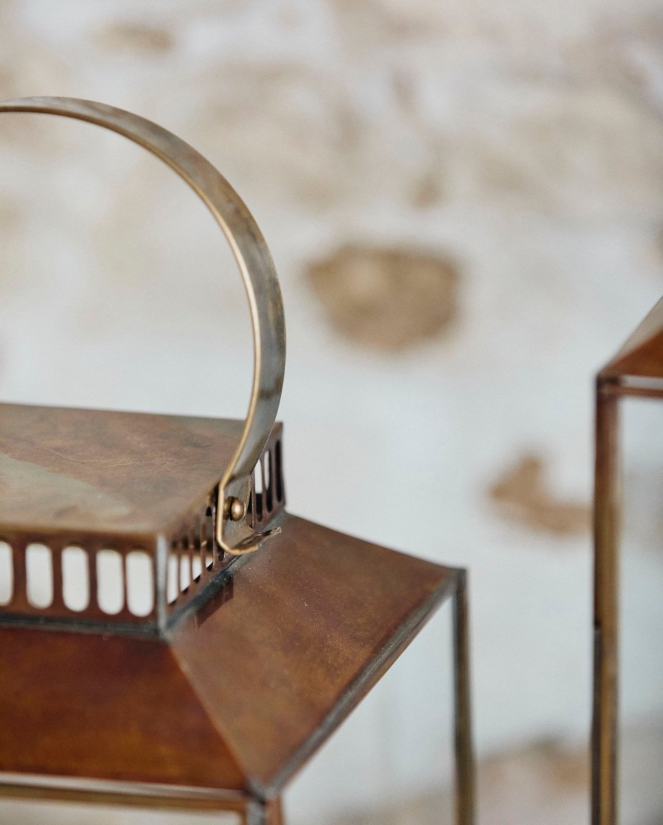 BITRA lanterne, S - messing - nordal.dk