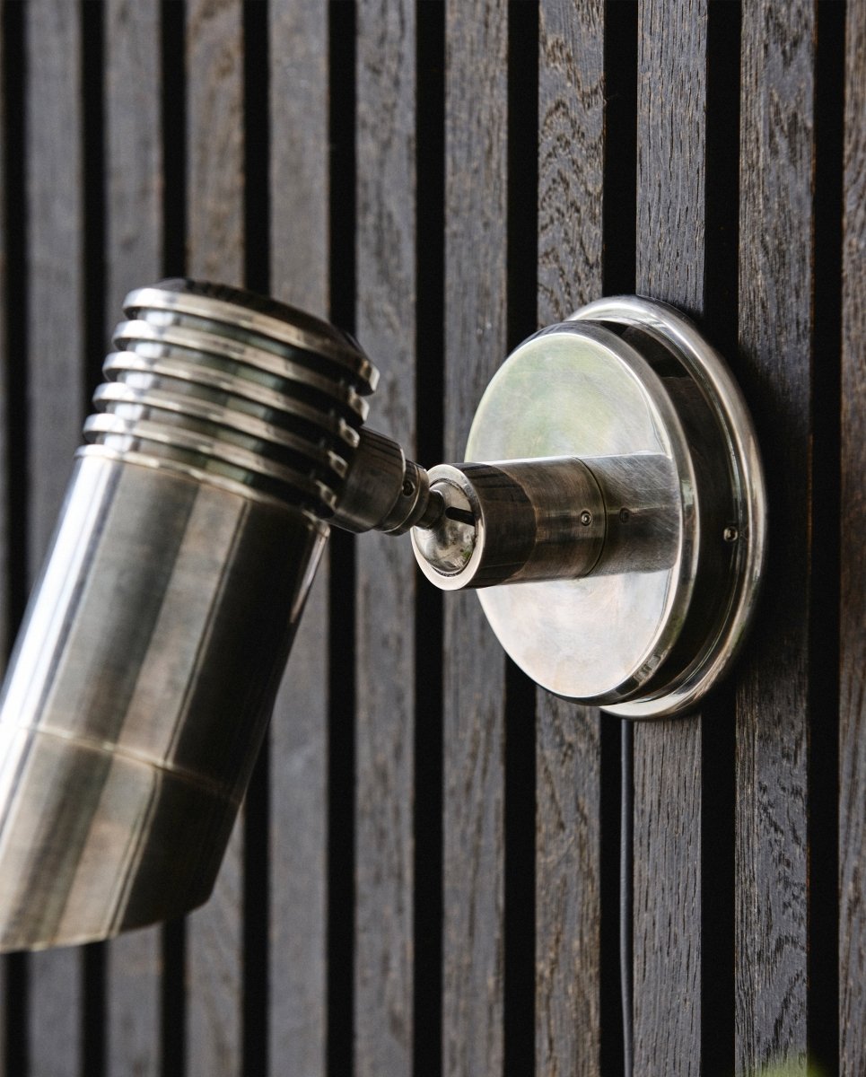 BRAGI væglampe, udendørs - krom - nordal.dk