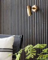 BRAGI væglampe, udendørs - messing - nordal.dk