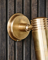 BRAGI væglampe, udendørs - messing - nordal.dk