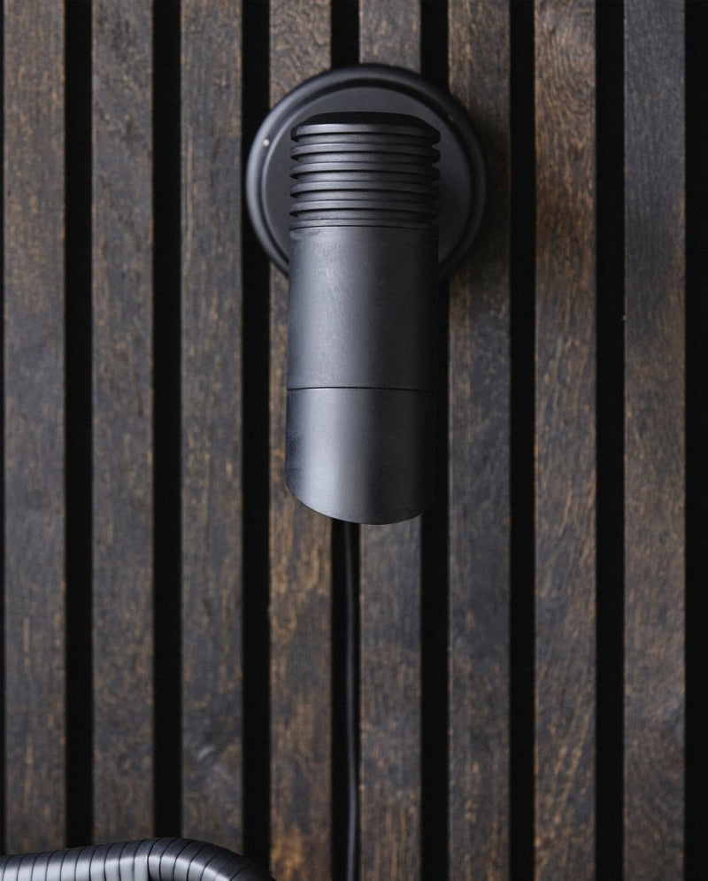 BRAGI væglampe, udendørs - sort - nordal.dk