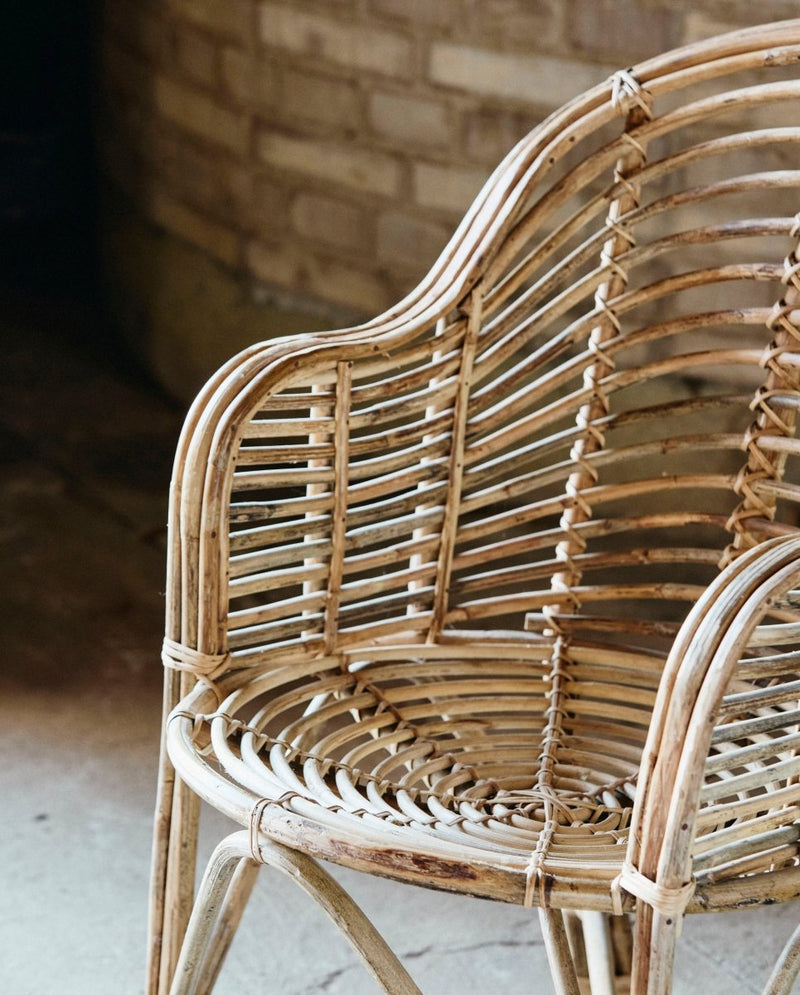 CANIA stol i bambus - natur - nordal.dk