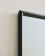 DOWNTOWN spejl med jernramme - h150 cm - sort - nordal.dk