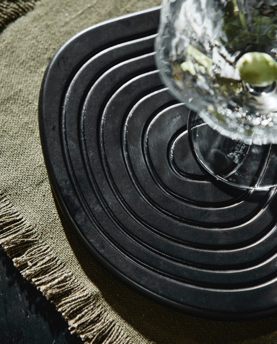 ENOKI bordskåne - sort - nordal.dk