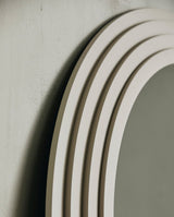 FALCO spejl i jern - 203x100 cm - sand - nordal.dk