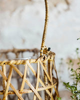 GHIZO lanterne i sukkerrør - large - h22 cm - natur - nordal.dk