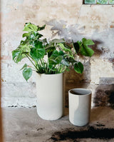 GRANITO urtepotter - 2 stk. - h60/40 cm - creme - nordal.dk