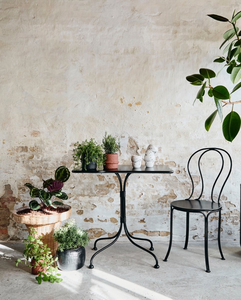 OLIVO havebord - sort - nordal.dk