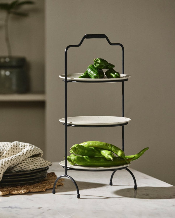 PRIMULA serveringsstativ - sort - nordal.dk