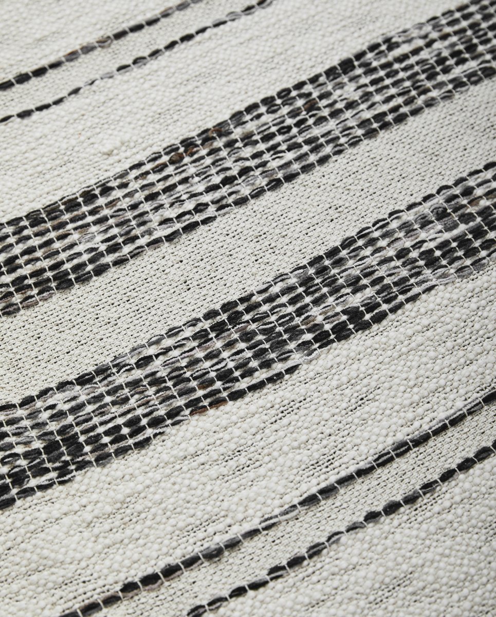 VESPER sengetæppe, 270x270 - råhvid - nordal.dk