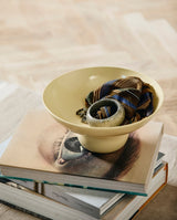 VITELLO dekorationsskål - gul - nordal.dk