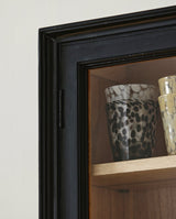 VIVA vægskab med 2 låger - sort - nordal.dk