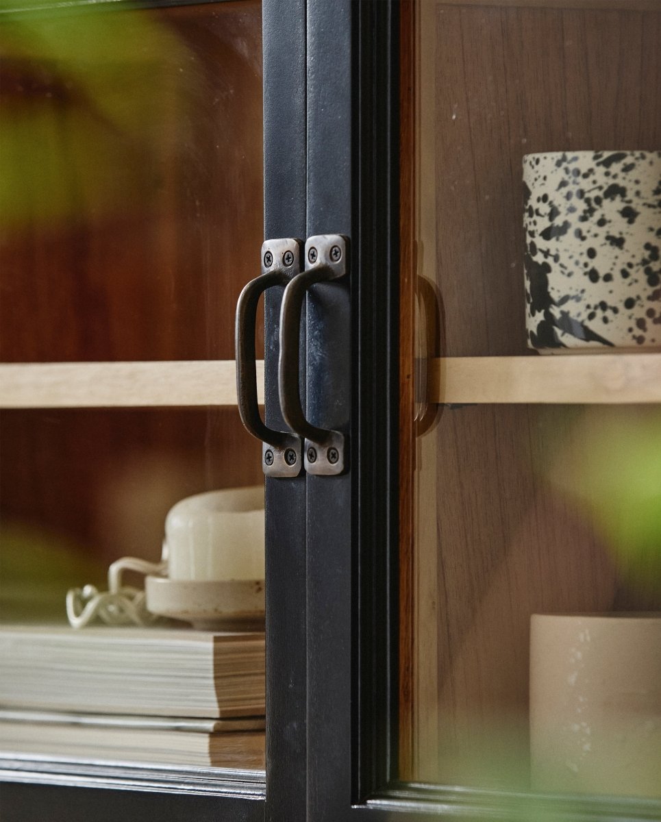 VIVA vægskab med 2 låger - sort - nordal.dk