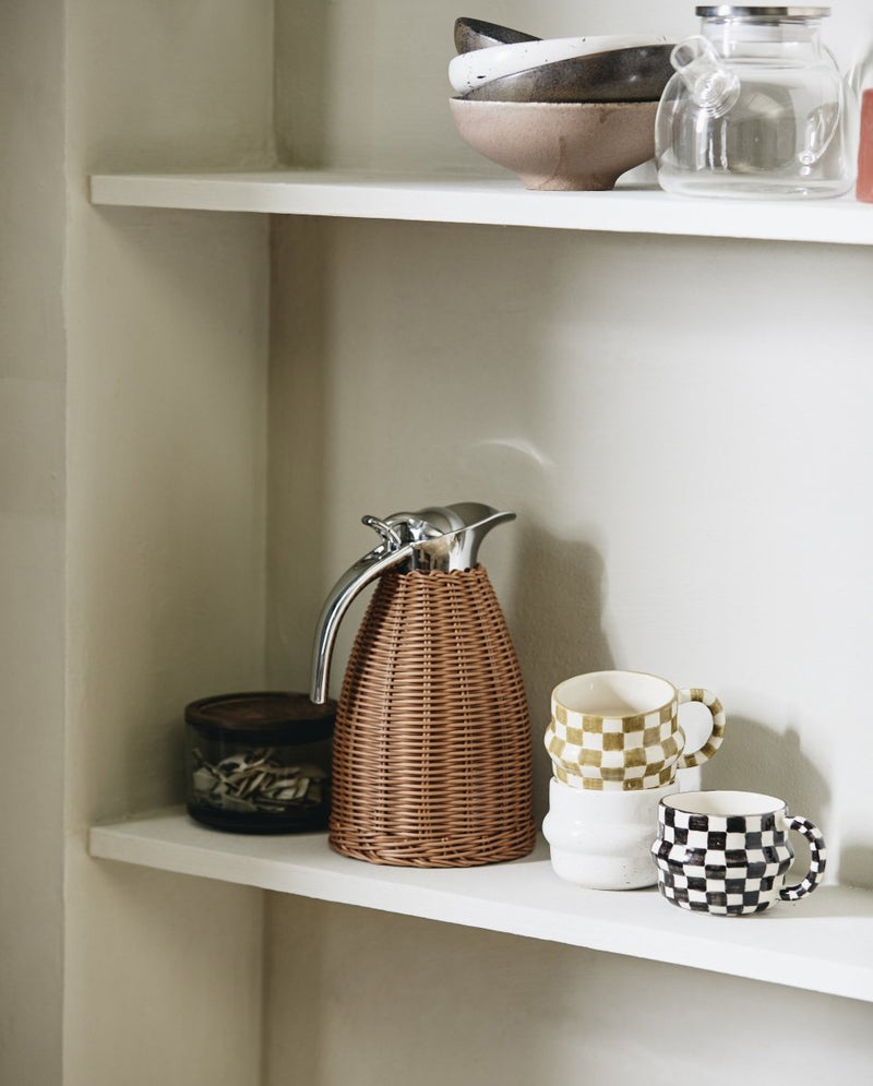 YSIA kop, tern - sort/råhvid - nordal.dk