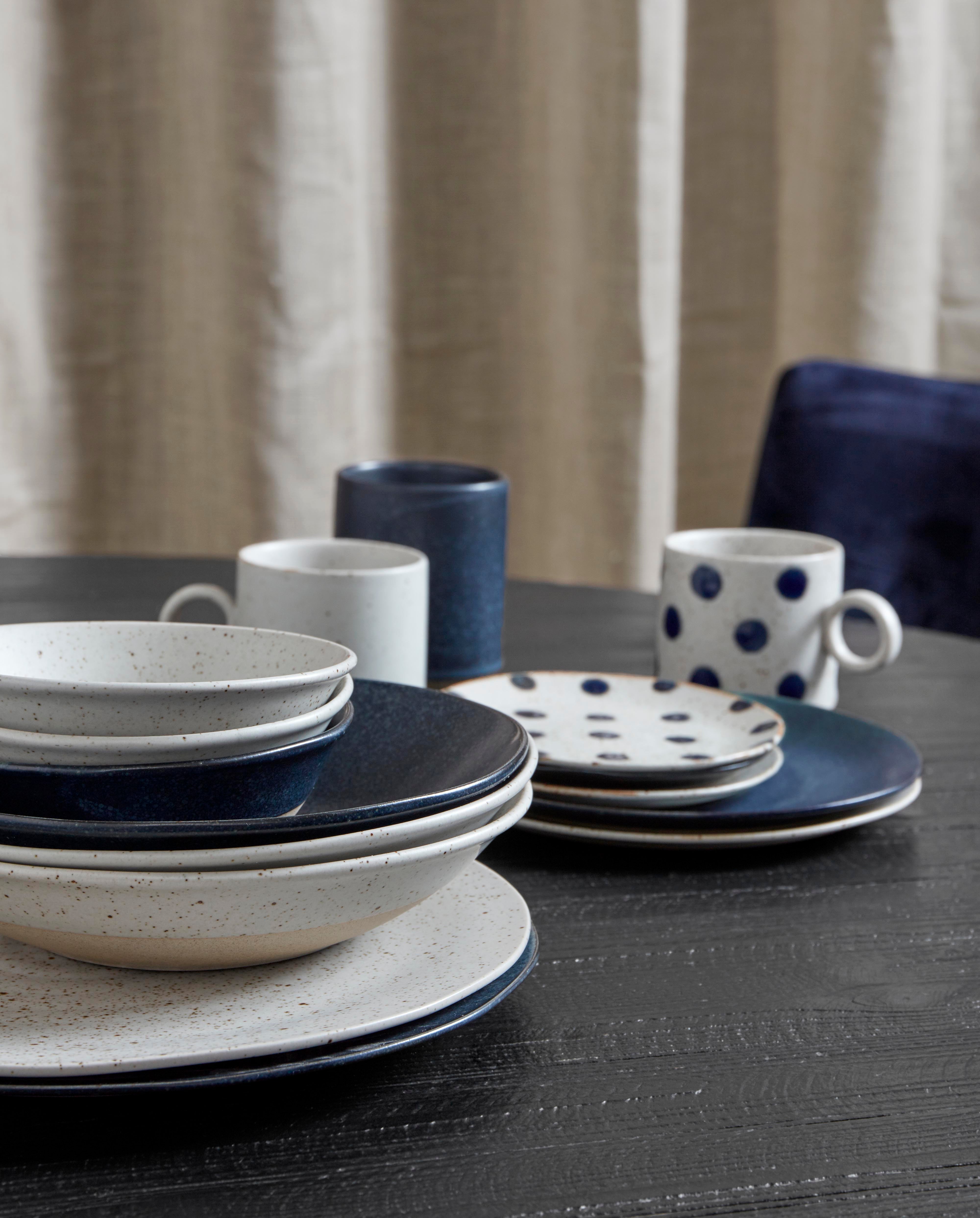 GRAINY frokosttallerken i keramik - ø21 cm - sand