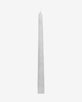 CANDLE stearinlys - h30 cm - grå