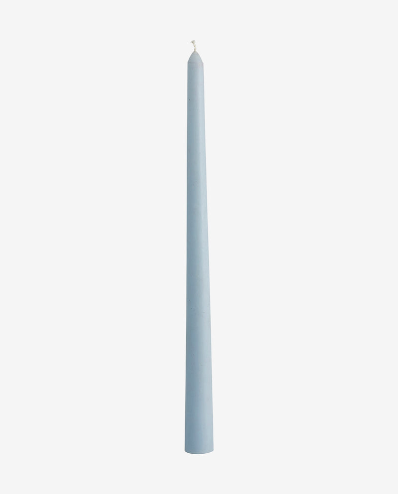 CANDLE stearinlys - h30 cm - lyseblå