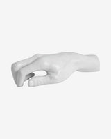 HAND figur i polyresin - l24 cm - hvid