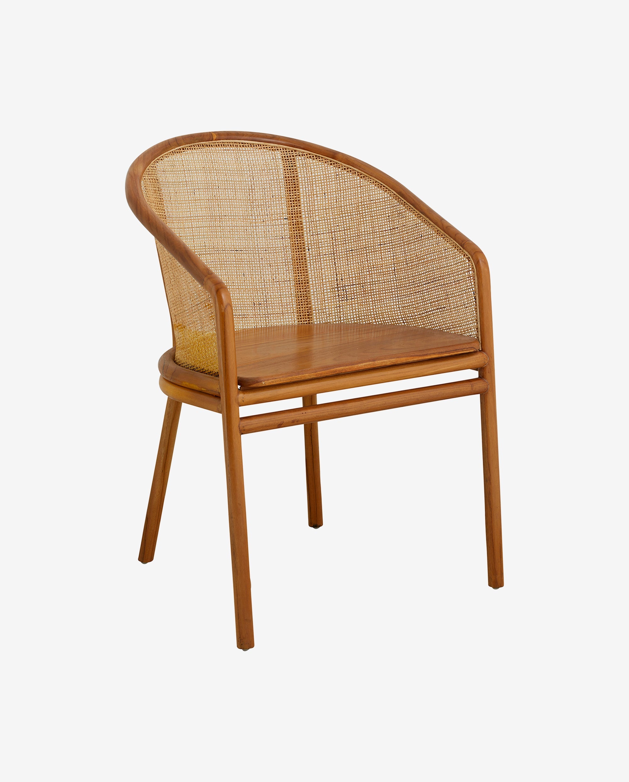 MOSSO spisebordsstol - lys brun