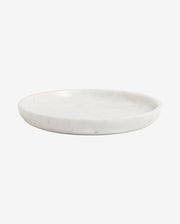 MARBLE fad i marmor - ø17 cm - hvid