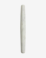 FRESNO kagerulle i marmor - L37 cm - hvid