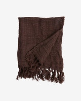 ARIES håndklæde i hør - 50x70 cm - brun