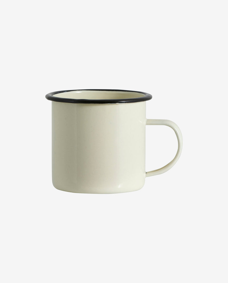 GINGER krus m/hank - h8 cm - creme