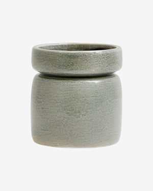 ISA urtepotte i keramik - ø15 cm - lys grøn