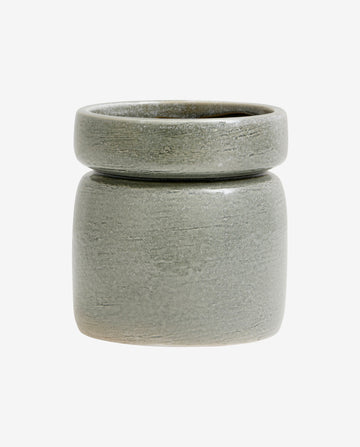 ISA urtepotte i keramik - ø15 cm - lys grøn