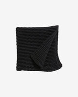 MERGA strikket karklud i bomuld - 1 stk - sort