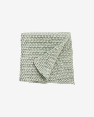 MERGA strikket karklud i bomuld - 1 stk - mint