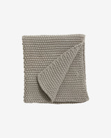 MERGA strikket karklud i bomuld - 1 stk - grå