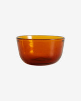 AIRY glasskål - ø13 cm - ravgul
