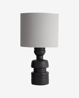 LOKE bordlampe - sort/grå