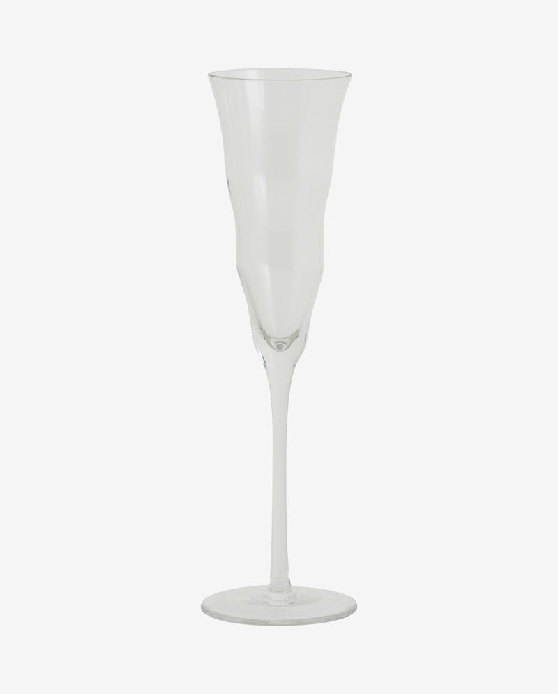 OPIA champagneglas - klar glas
