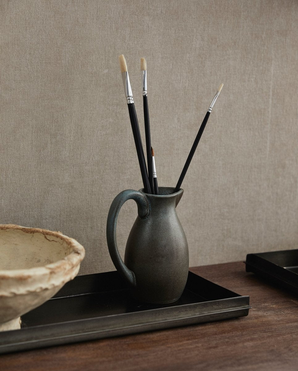 ANDREW kande 300 ml - brun/grøn - nordal.dk