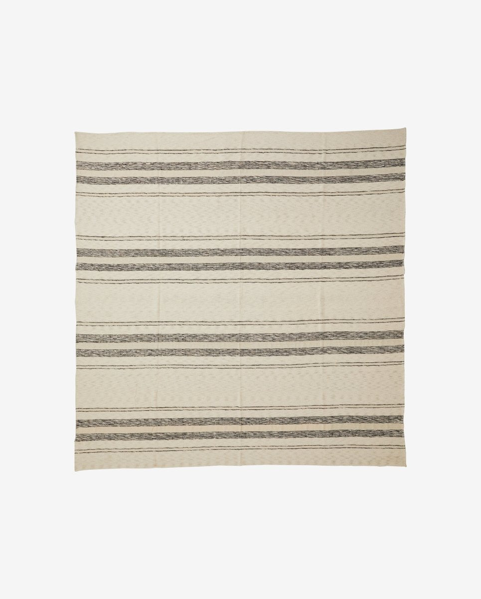 ANSER sengetæppe, 270x270 - råhvid - nordal.dk