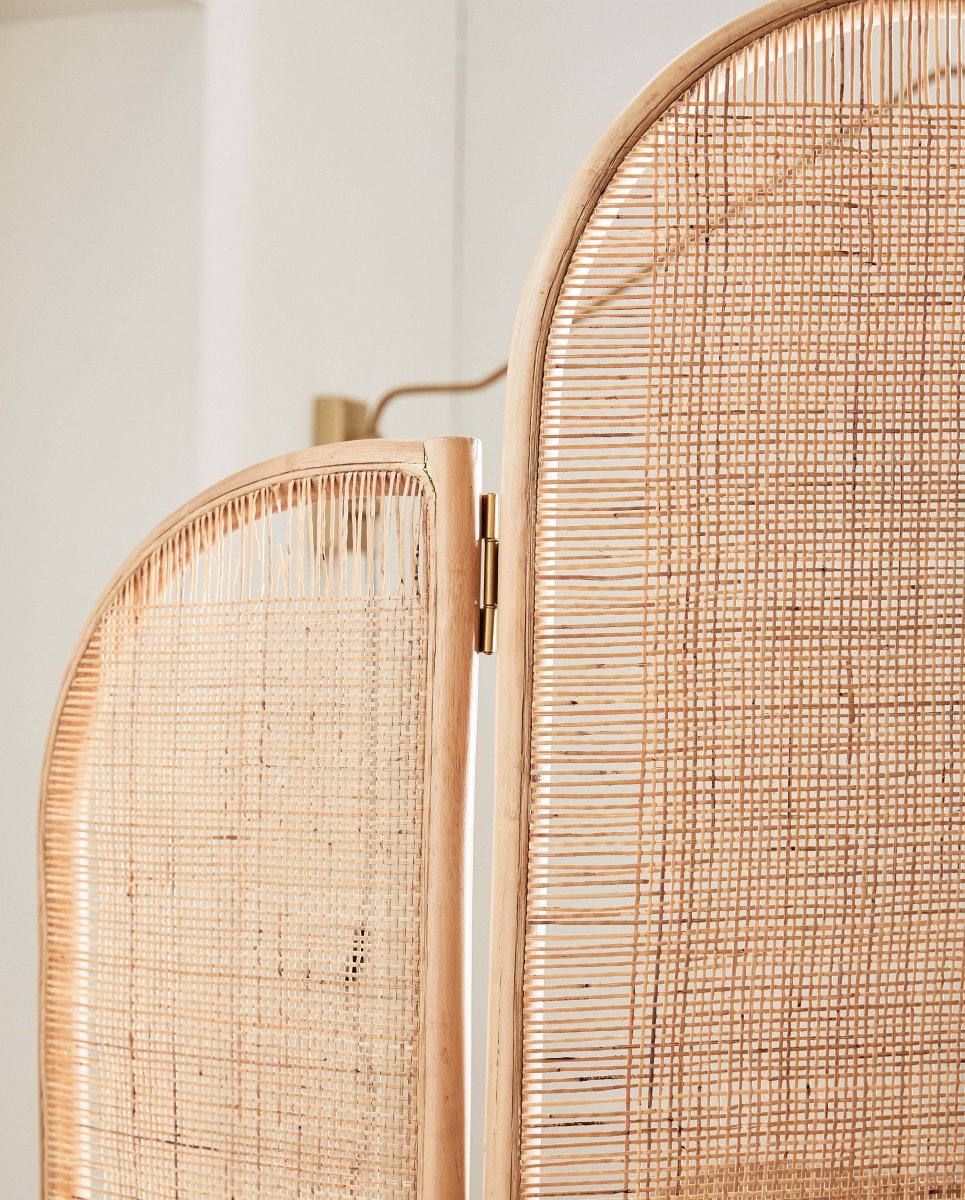 BALI rumdeler i rattan - 180x130 cm - natur - nordal.dk