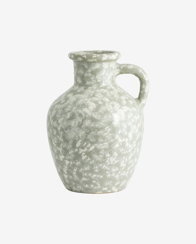 BATAM vase, glaseret - grå - nordal.dk