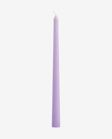 CANDLE stearinlys - h30 cm - lys lilla - nordal.dk