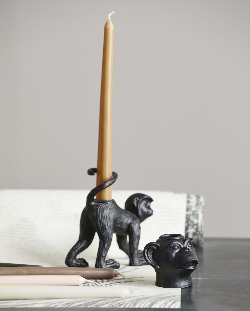 CANDLE stearinlys - h30 cm - ravgul - nordal.dk