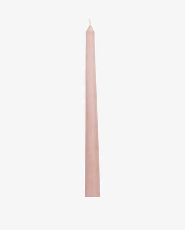 CANDLE stearinlys - h30 cm - rosa - nordal.dk