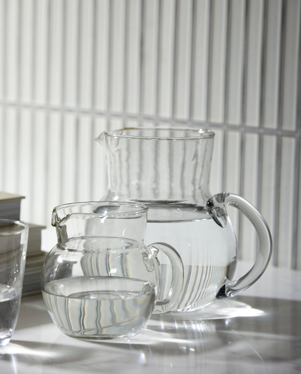 CASSIA kande, L - klar glas - nordal.dk