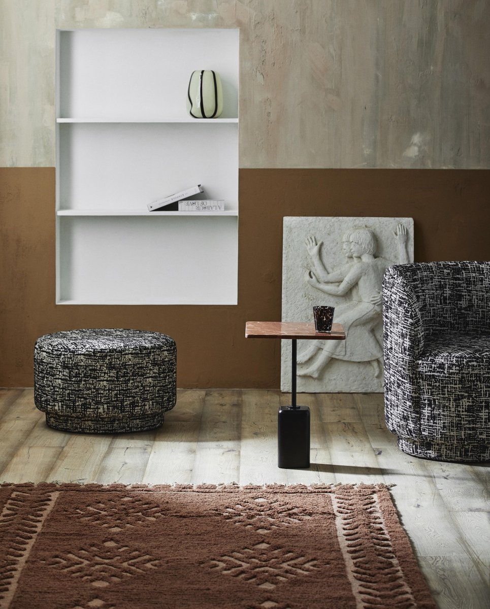 CHAO sidebord, marmor - rust - nordal.dk