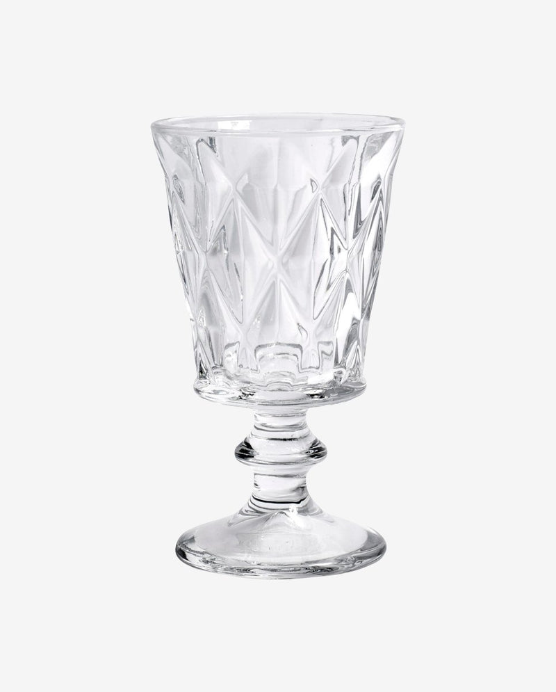 DIAMOND hvidvinsglas - h14 cm - klar glas - nordal.dk