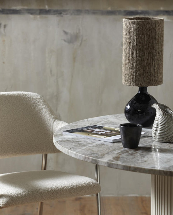 DISSA bordlampe - sort/natur - nordal.dk
