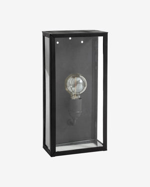 EOS væglampe / udendørslampe - h40 cm - sort - nordal.dk