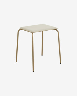 ESA skammel - beige - nordal.dk